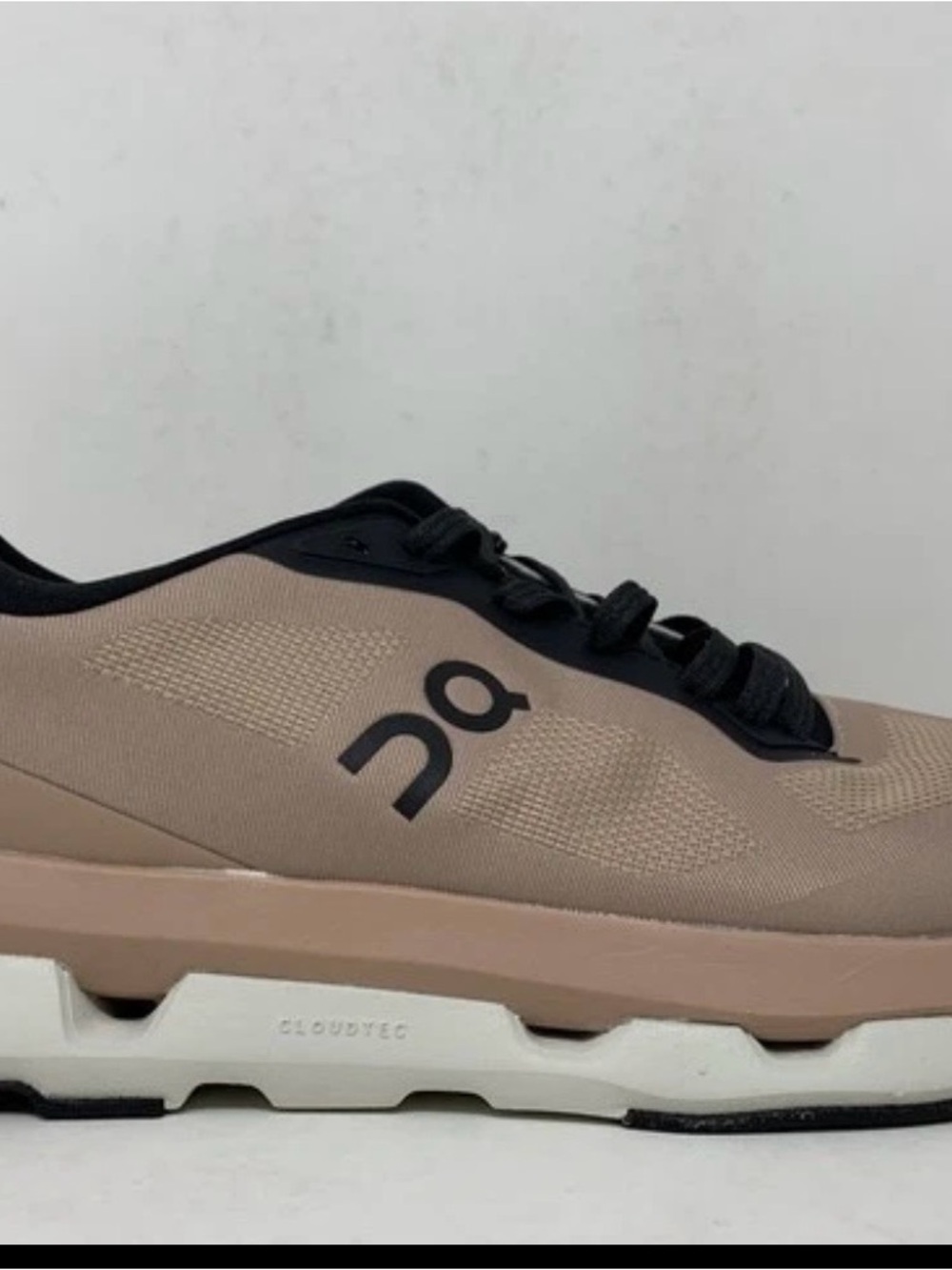 On Running Women's Cloudtrail Athletic Shoe - Taupe and Black
